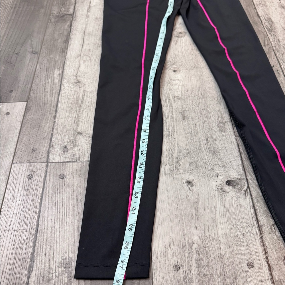 Savage x Fenty Hotline High Waist Leggings Black Caviar Pink Medium NEW NWT - Picture 10 of 10